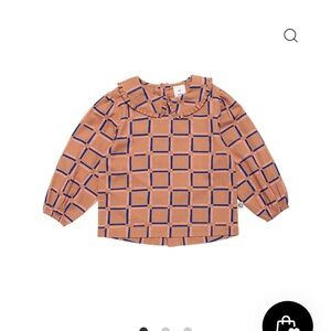 Geometric Patterned Kids Top